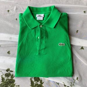 CLASSIC GREEN LACOSTE POLO